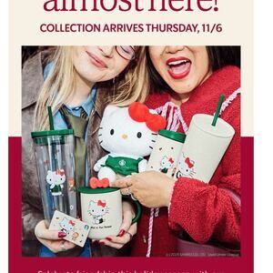 Starbucks x Hello Kitty Plush